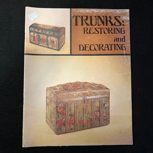 Trunks: Restoring and Decorating Vintage Book Cunningham Art Products - Picture 1 of 8