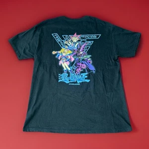 yugioh Maglietta Grafica Uomo Mago Oscuro Ragazza Hypeland Taglia Large Nera - Foto 1 di 5