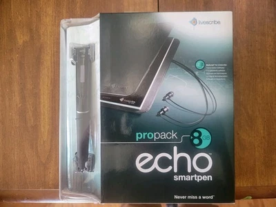 Livescribe Echo Pro Pack Smart Pen 8GB Memory & Smartpen Portfolio Storage - Image 1 of 4