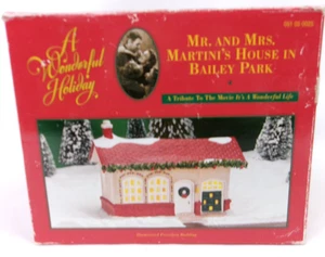 It's A Wonderful Life Holiday Village Mr & Mrs Martini’s House Bailey Park 1996 - Picture 1 of 6