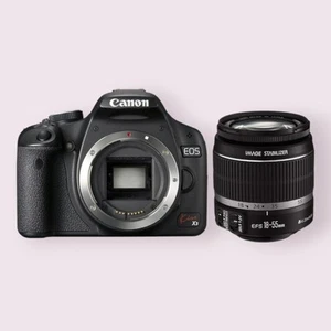 Canon EOS Kiss X3 Digital SLR Camera + EF-S 18-55mm Lens Set, Used - Picture 1 of 1