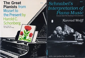 Lote de 2 libros sobre música para piano: Schnabel's Interpretation & The Great Pianists - Imagen 1 de 1