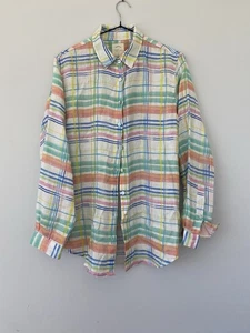 Enveloppe Linen Shirt , Size XS . - Picture 1 of 6