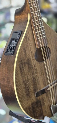 Antique Style Irish Bouzouki with EQ by HORA Romania Hardwood Artisanal Crafted - Image 1 of 4