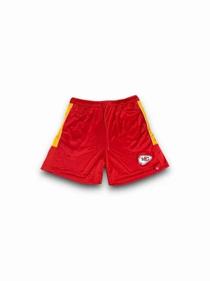 堪萨斯城酋长队 NFL Fanatics 运动短裤红色男式 XL — 第 1/4 张图片