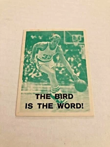 Vintage Orlon Larry Bird Knit Headwear "Bird Is The Word" Tag Super Rare Celtics - Picture 1 of 2