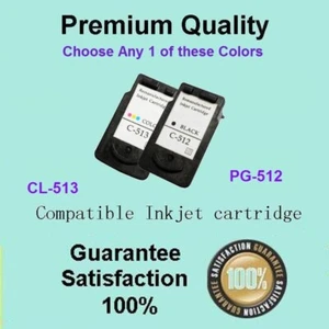 Any 1 x PG512 CL513 Ink Compatible for Canon Pixma MP230 240 280 MX320 350 MP490 - Picture 1 of 4