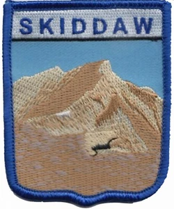 Skiddaw Mountain Lake District Cumbria Embroidered Patch - Foto 1 di 3
