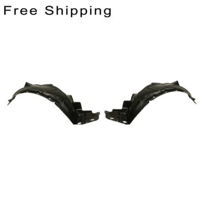Inner Fender Splash Shield Front Set Of 2 LH & RH Side Fits 2006-08 Acura TSX - Image 1 of 3