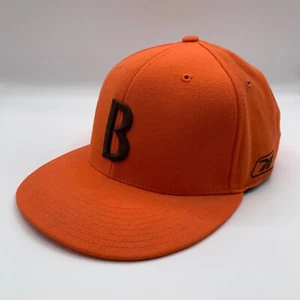 Cleveland Browns NFL Orange Reebok Fitted Hat Mens 7 7/8 - Picture 1 of 5