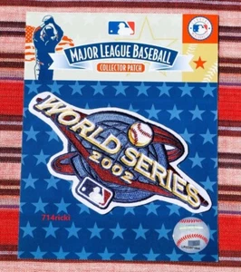 2002 MLB World Series Los Angeles Angels vs San Francisco Giants Patch Collector - Picture 1 of 1