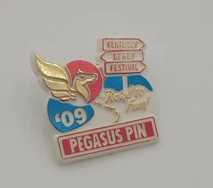 Kentucky Derby Festival Pegasus Pin 2009 Red Version  - Picture 1 of 2