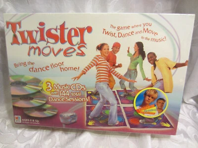 Twister Moves 144 Total Dance Sessions Twist Dance Moves Game Hasbro  - Image 1 of 4