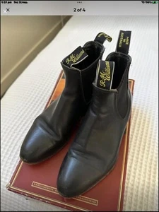 RM Williams 4G Black Boots - Picture 1 of 6