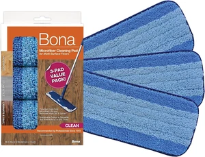 Microfiber Cleaning Pad for Hardwood & Hard Surface Floors - 3 Pack - for Use wi - Picture 1 of 12