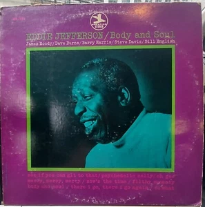 EDDIE JEFFERSON LP BODY & SOUL PRESTIGE JAMES MOODY BILL ENGLISCH 1968 - Bild 1 von 2