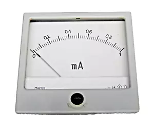 USSR Milliammeter M42100 (0-1mA) ±2.5% From 1980's IN BOX!! - Picture 1 of 4