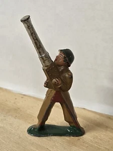 Vintage 1930s Barclay / Manoil WWI ARMY ANTI-AIRCRAFT GUNNER - Lead Figure - Picture 1 of 3