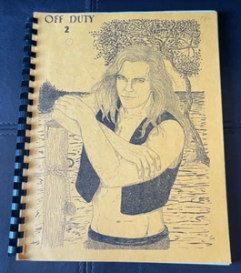 Star Trek Fanzine Off Duty 2 Kirk Spock Gay Erotic 1989 RARE Fan Fiction 162 Pgs - Picture 1 of 5