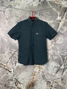 Fred Perry kurzärmeliges Herrenhemd Größe Small - Bild 1 von 12