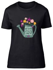 Bloom Where You're Planted Garden Fitted Damska koszulka prezent