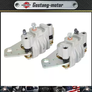 For Polaris Ranger XP 800 2010-2013 900 2012-2015 Front Brake Calipers W/Pads - Foto 1 di 10