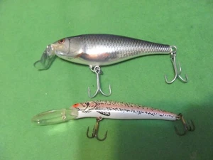 2 señuelos Crankbait vintage - Imagen 1 de 5