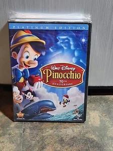 Pinocchio (DVD, 2009, 2-Disc Set, 70th Anniversary Platinum Edition) - Picture 1 of 2