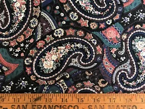 Tela de edredón de algodón Paisley The Alexander Henry Collection por 1/2 yarda - Imagen 1 de 4
