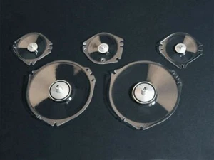 1967 1968 Ford Mustang Instrument Bezel Lens Kit 5 Piece Set Kit New In Stock  - Bild 1 von 1