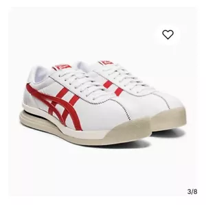 Onitsuka Tiger Corsair Ex Blanco Clásico Rojo Hombre’s 8/Mujer’s 9.5 Tenis Unisex - Imagen 1 de 15
