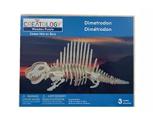Creatology 3D Wooden Puzzle ~ Dimetrodon Dinosaur (17.24" x 3.54" x 7.48”) - Picture 1 of 1