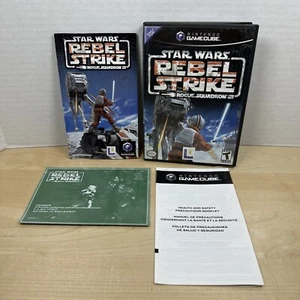 Star Wars Rebel Strike Rogue Squadron Nintendo GameCube REG Card Complete - Picture 1 of 5