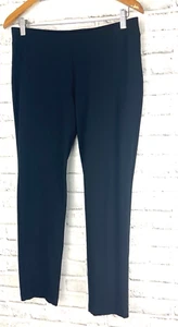 Eileen Fisher S Pants Women's Small Black Pull On Crop Ankle Stretch - Picture 1 of 10
