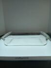Pyrex Baking Dish With Handles Clear Glass Cc 32