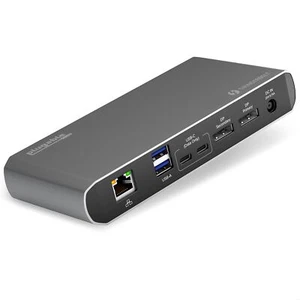 Plugable Thunderbolt 3 and USB C Dock with 60W Charging, Compatible with MacBook - Afbeelding 1 van 8