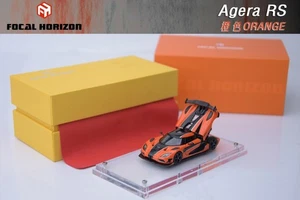 Coche modelo diecast naranja Focal Horizon FH 1:64 Agera RS - Imagen 1 de 3