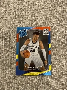 2017-18 Donruss Optic Dillon Brooks Red and Yellow RC #152 Grizzlies Rookie PWE - Picture 1 of 2