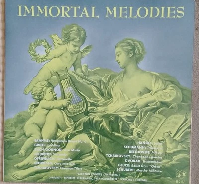 VARIETON CONCERT ORCHESTRA IMMORTAL MELODIES UK CONCERT HALL 12" LP M 2137 - Image 1 of 2