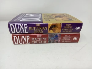 DUNE Hardcover Book Club Editions - The Butlerian Jihad & The Machine Crusade - Imagen 1 de 10