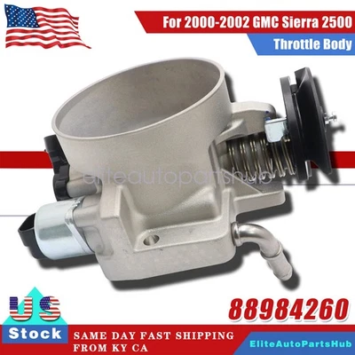 88984260 Throttle Body For 2000-2002 Chevrolet Silverado 1500 GMC Sierra 2500 - Image 1 of 4