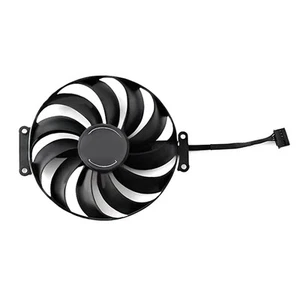 Ventilateur de Refroidissement 95 mm 6 Broches pour Carte Vidéo GTX1650 163400 - Afbeelding 1 van 7