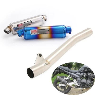 Silenciadores de 51 mm puntas de escape para Suzuki GSF600 GSF1250 Bandit 600 1250 1995-2006 Foto 1 de 4