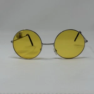 Harry Potter CollectionRound Sunglasses Youth Yellow Lens Silver Frame NEW - Picture 1 of 9