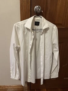 Industrie 100% Cotton Shirt WhiteButton Down Size Extra Small - Bild 1 von 4