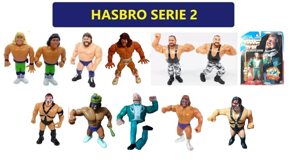 WWE ACTION FIGURE SERIE HASBRO 2 - Immagine 1 di 1