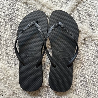 Chanclas Havaianas Slim Talla 4/5 Gris Oscuro  Foto 1 de 3