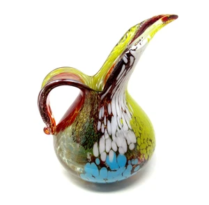 Huge 3.8kg 20th Century Murano Art Glass Vase Private Collection & Label Rare! - Picture 1 of 16