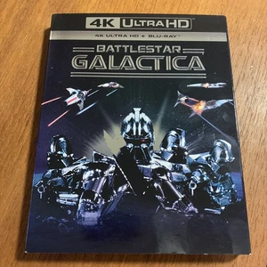 Battlestar Galactica 1978 4K Ultra UHD & Blu-Ray With Slipcover - NEW SEALED - Foto 1 di 3