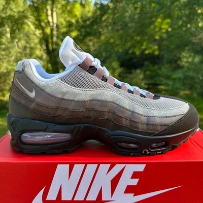 Size 11.5 W/ 10 M- Nike Air Max 95 OG Velvet Brown Grey IB6396-200 New Fast Ship - Image 1 of 4